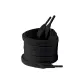 Black[1 Pack 160cm]100% cotton Pilling-Resistant