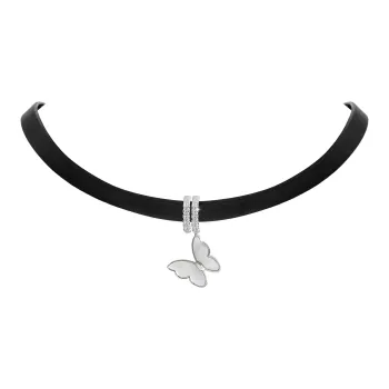 KEYS VIA PU Leather Copper Alloy Colorful Mother of Pearl Synthetic Cubic Zirconia Necklaces Women's