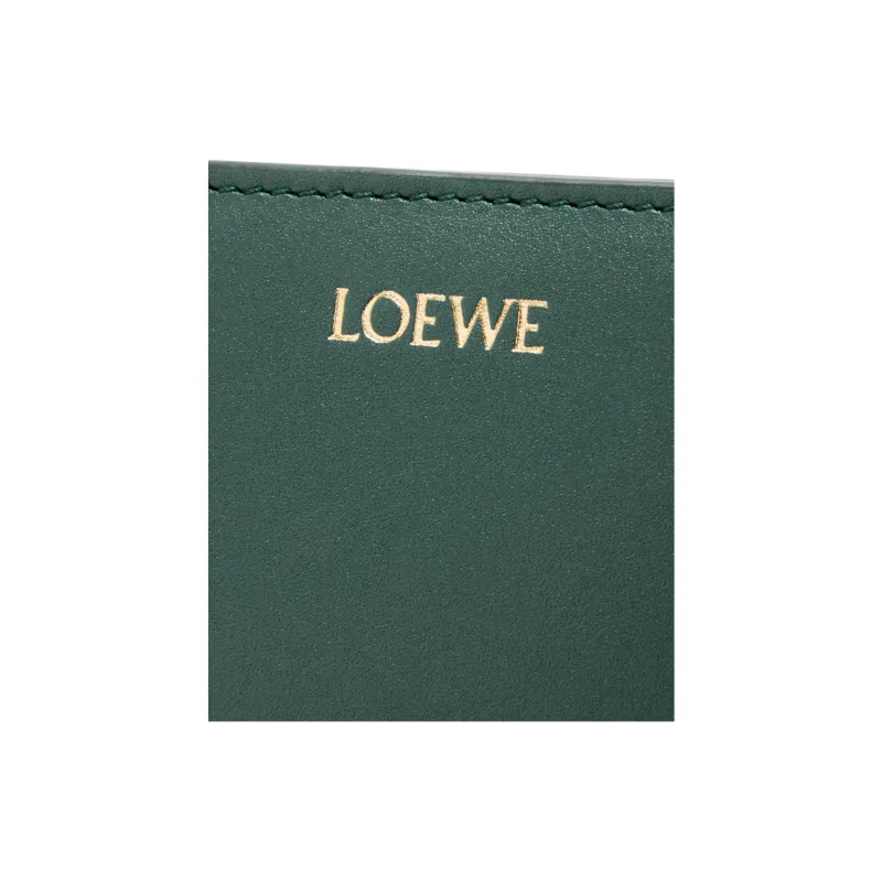 LOEWE Calfskin Wallet Women's Vetiver With Water-4
