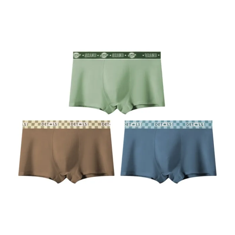 Qiao Ni Tong Underpants Men's 3 Pack-4