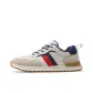 Beige Blue-Fleece-Lined