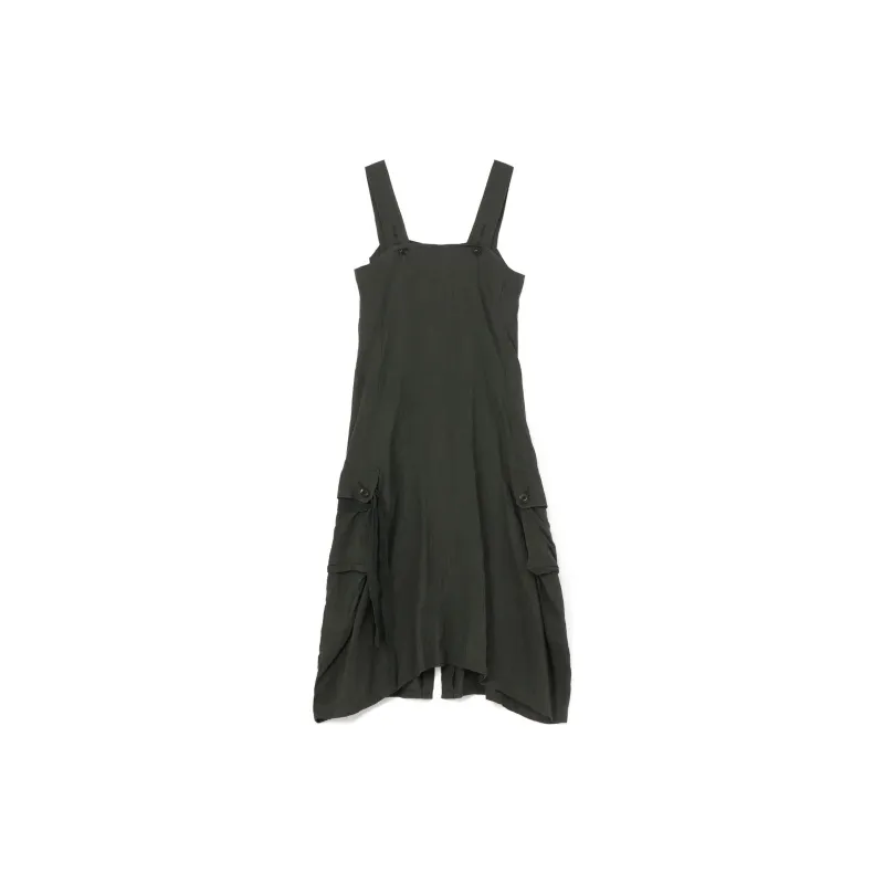 Yohji Yamamoto Slip Dress Women's Khaki-1