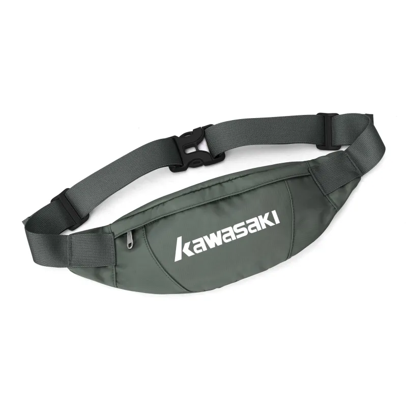 Kawasaki Polyamide Fanny Pack, Crossbody Bag, Sling Bag, Backpack Unisex Multicolor-21