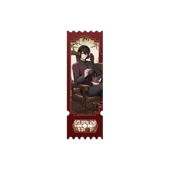 TENGXUNSHIPINCAOCHANGDI Matte House Film/Golden Glitter Ticket Root Photo Cards