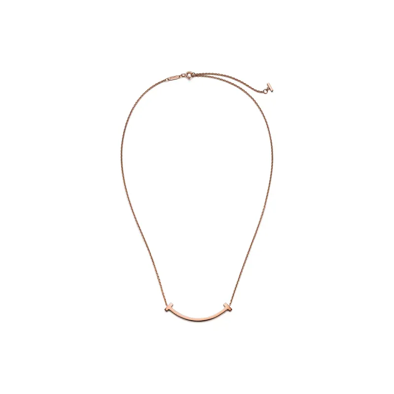TIFFANY & CO. 18K Rose Gold Necklaces Men's-1