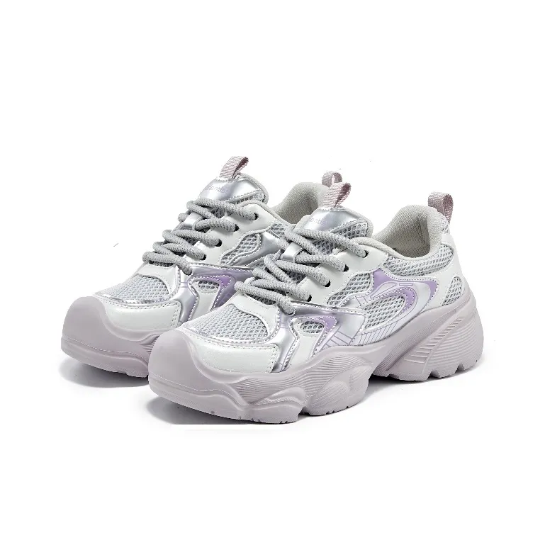 DUSTO Anti Slip Wear Resistant Low Top Chunky Sneakers Women's-7