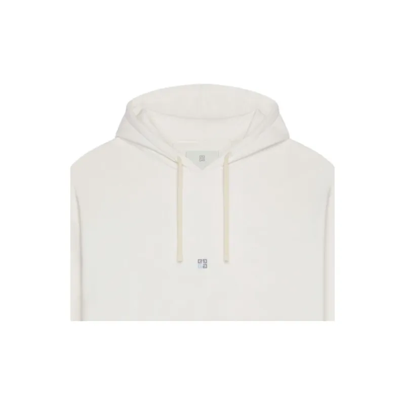 Givenchy Signature 4G Motif Drawstring Hoodie-4