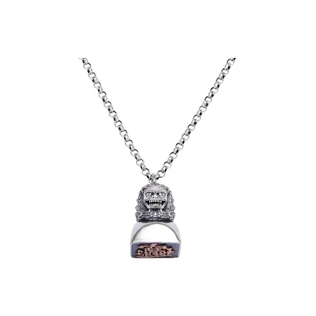 CUTE DAME S925 Silver Necklaces Unisex Silver-0