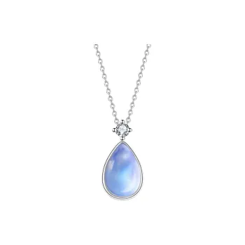 AFN 925 Sterling Silver Necklaces Women's