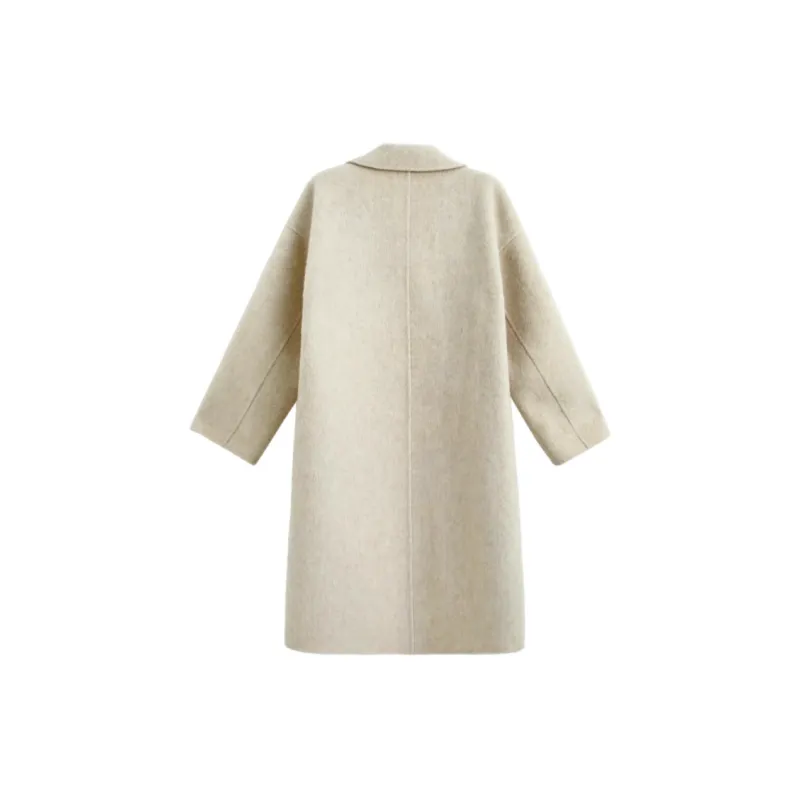 DEAR DEER PUFF Coats Women's Milk White-1