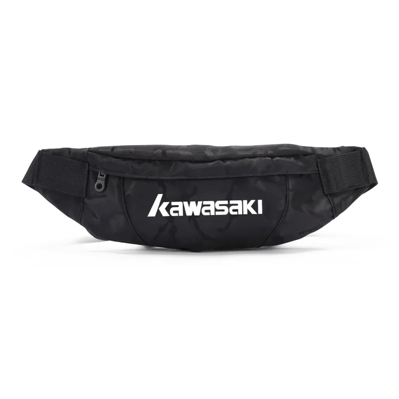Kawasaki Polyamide Fanny Pack, Crossbody Bag, Sling Bag, Backpack Unisex Multicolor-25
