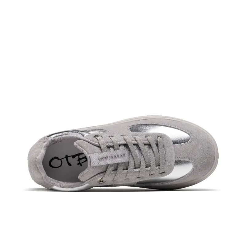 OTB Slip-Resistant Low-Top Skateboard Shoes Women's-8