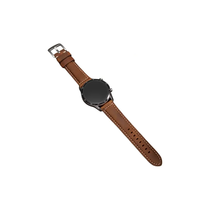 LOVINGCOOL Watch Band Huawei Compatibility Genuine Leather Material-2