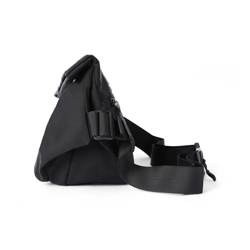 Kawasaki Polyester Messenger Bag Backpack Fanny Pack Regular Men's Gray Black/Frosted Black-8
