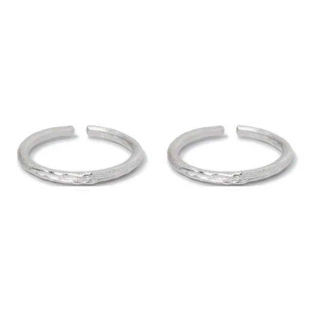 M.Wong 925 Sterling Silver Glimmer Ring Unisex-6