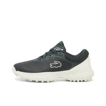 LACOSTE Golf Point Low Top Golf Shoes Women's Green Beige