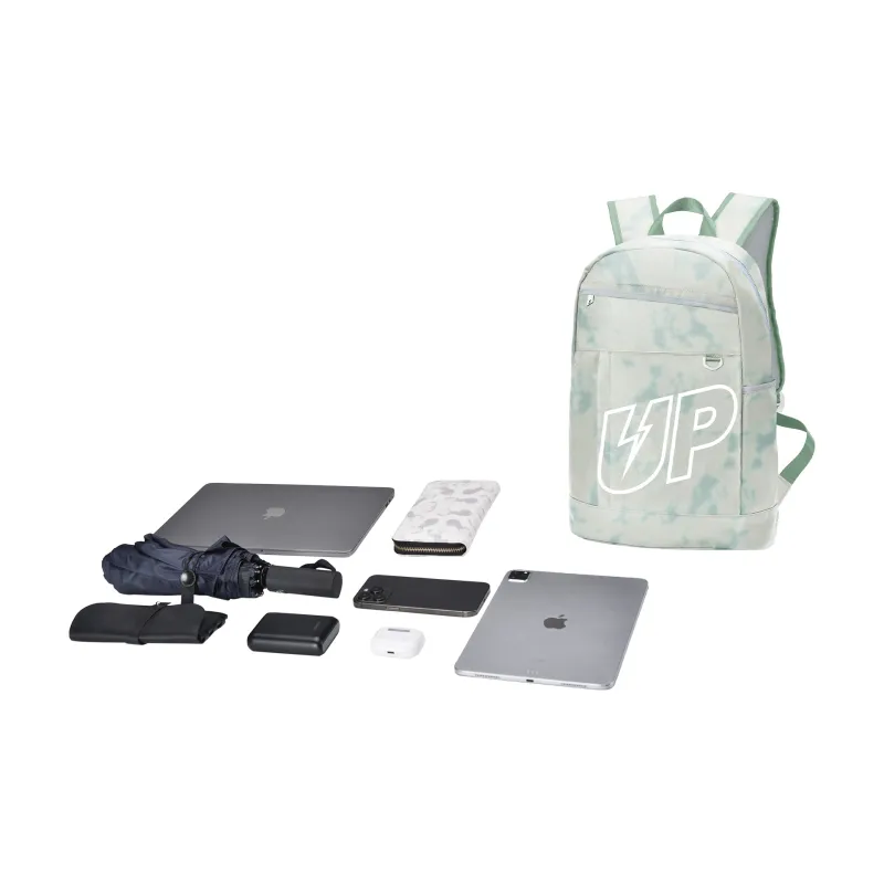 TURN UP Polyester Students Backpack Regular Unisex Gray-4