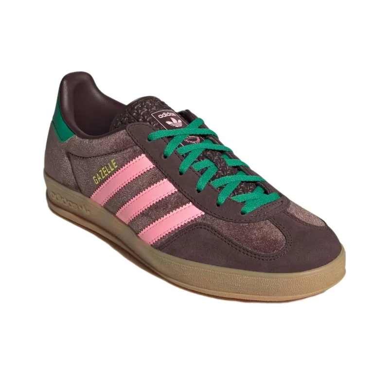 Adidas Gazelle Indoor Brown Velvet Women's-2