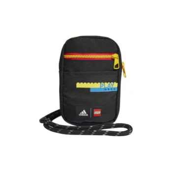 Adidas LEGO Collaboration Polyester Shoulder Bag Crossbody Bag Regular Unisex Black