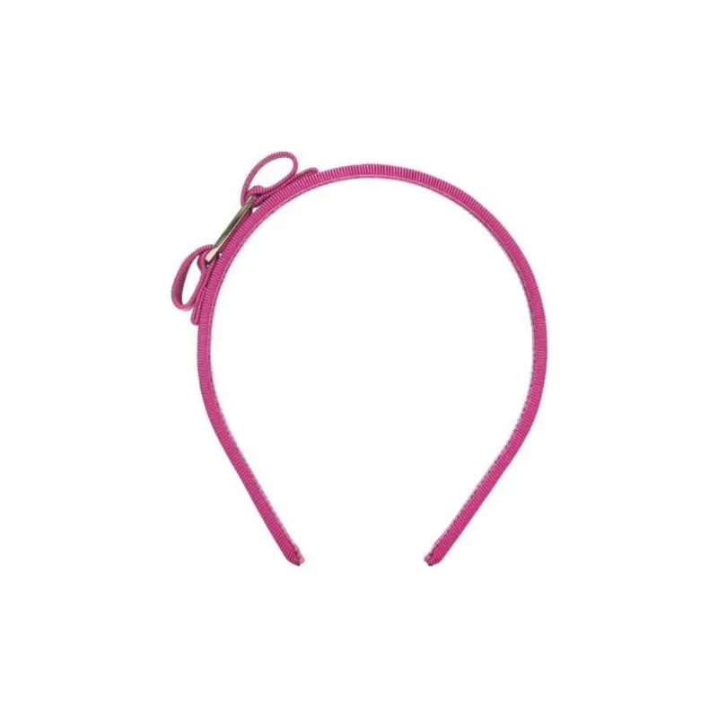 Ferragamo Bow Embellished Headband-0