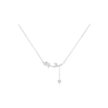 FORCHI Zircon Necklaces Women's Couple's Anniversary Birthday Gift For Her