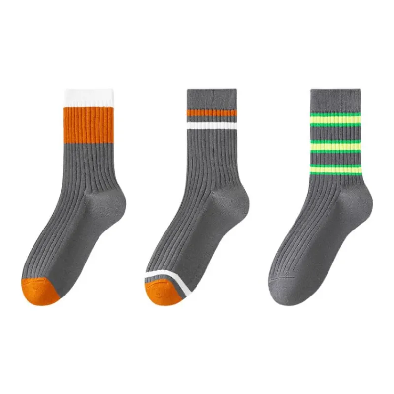 MIIOW Mid Calf Socks Men's Combo Set-9