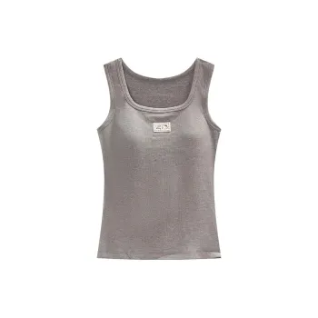 GUKOO x Sanrio Hello Kitty Tank Tops Women's Heather Gray