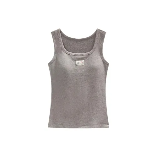 GUKOO x Sanrio Hello Kitty Tank Top Women's Heather Gray
