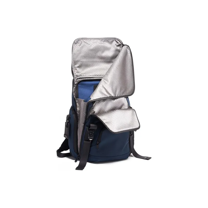 TUMI Alpha Bravo Nylon Backpack Unisex Marine Blue-3
