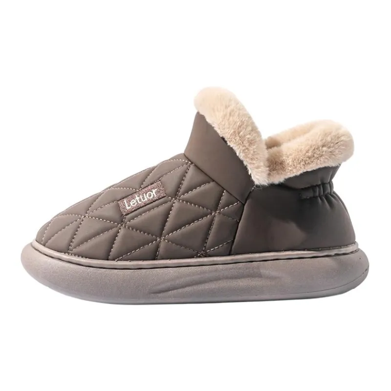 Le Drag Home Slippers Light Gray/Light Coffee/Camel/Apricot/Brown-25