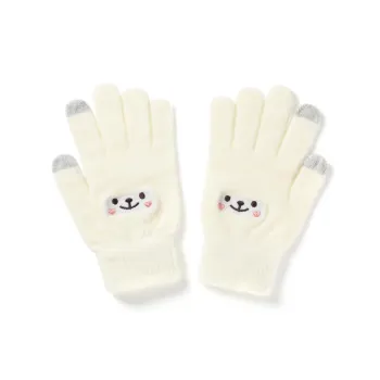 FREE RABBITⅡ Warm Knitted Fabric Touchscreen Compatible Knit Gloves Unisex