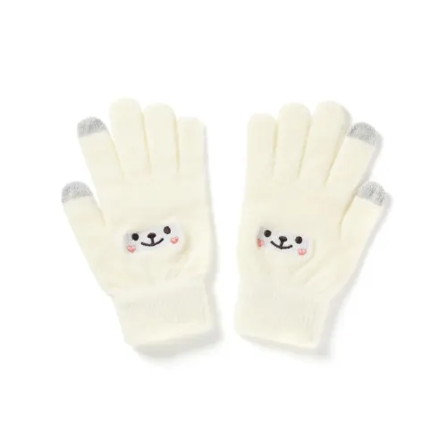 FREE RABBITⅡ Warm Knitted Fabric Touchscreen Compatible Knit Gloves Unisex