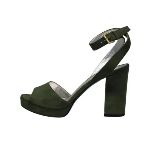 INES DE LA FRESSANGE Laura One Strap Sandals 8cm Women's Green