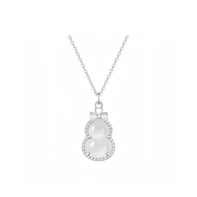 Gold Of China Chalcedony Necklaces Unisex-0