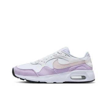 Nike Air Max SC Anti-Slip Wear-Resistant Low-Top Running Shoes Women's White Purple