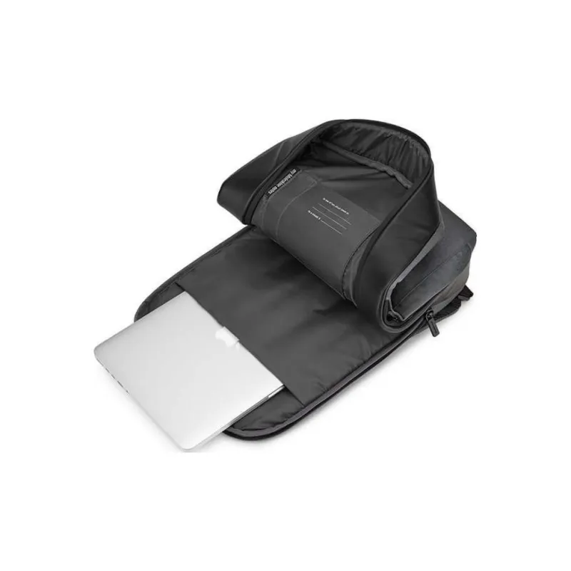 MOLESKINE Polyester Backpack Large Size Men's Dark Gray-2