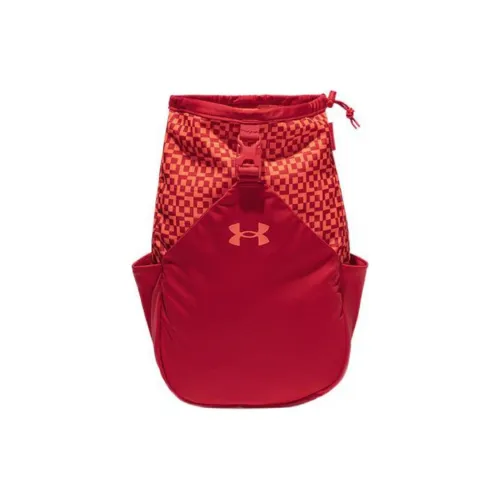 Under Armour Blended Polyamide Shoulder Bag Crossbody Bag Regular Unisex Red