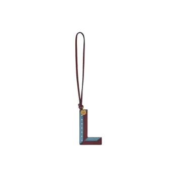 Mulberry Calfskin Charm Bag Accessory Women's Red & Blue