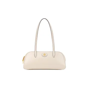 TORY BURCH Robinson Leather Handbag Shoulder Bag Regular Women's Shea Butter