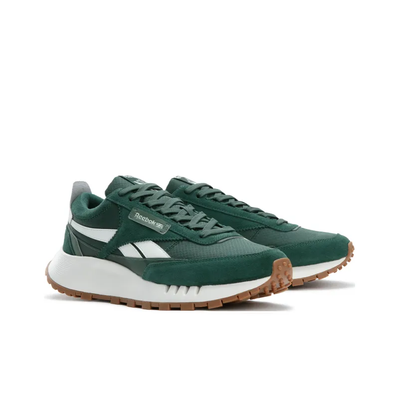 Reebok CL LEGACY W+ Anti Slip And Wear Resistant Height Increasing Low Top Running Shoes Unisex Dark Green-1