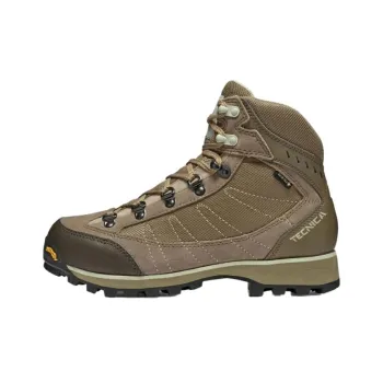 TECNICA Anti-Slip Wear-Resistant High-Top Trekking Shoes Women's Brown