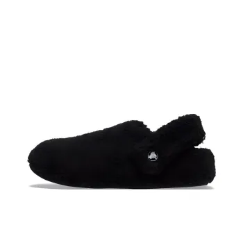 Crocs Classic Cozzzy Slipper 'Black' Women's