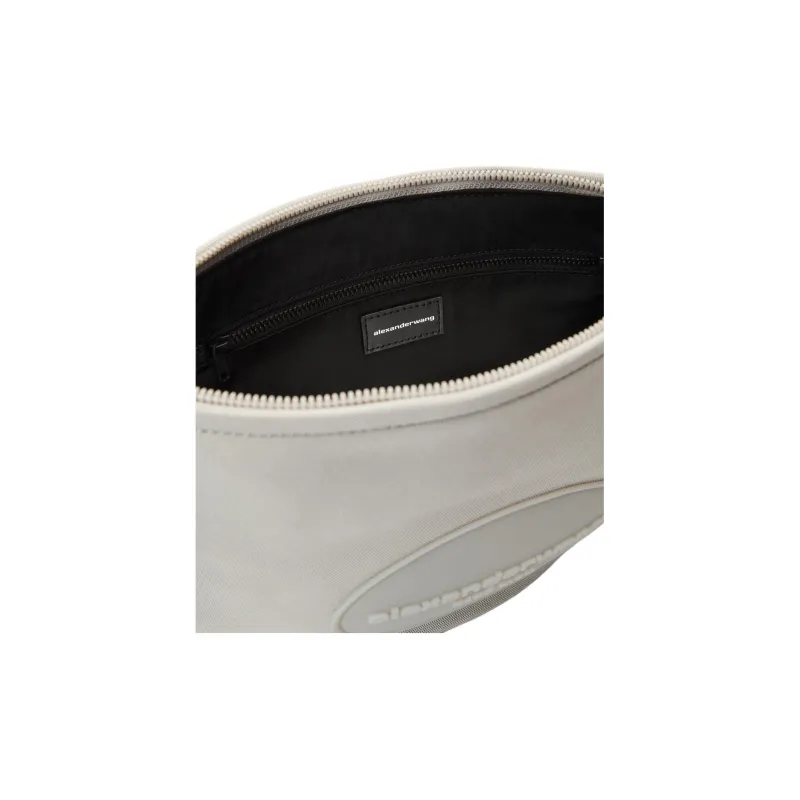 Alexander Wang Nylon Shoulder Bag Crossbody Bag Small Size Women's Oyster White-4