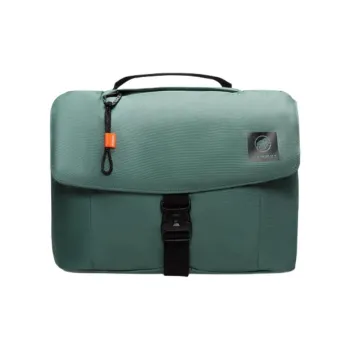 MAMMUT Water Repellent Material Shoulder Bag Crossbody Bag Handbag Unisex Dark Jade Green