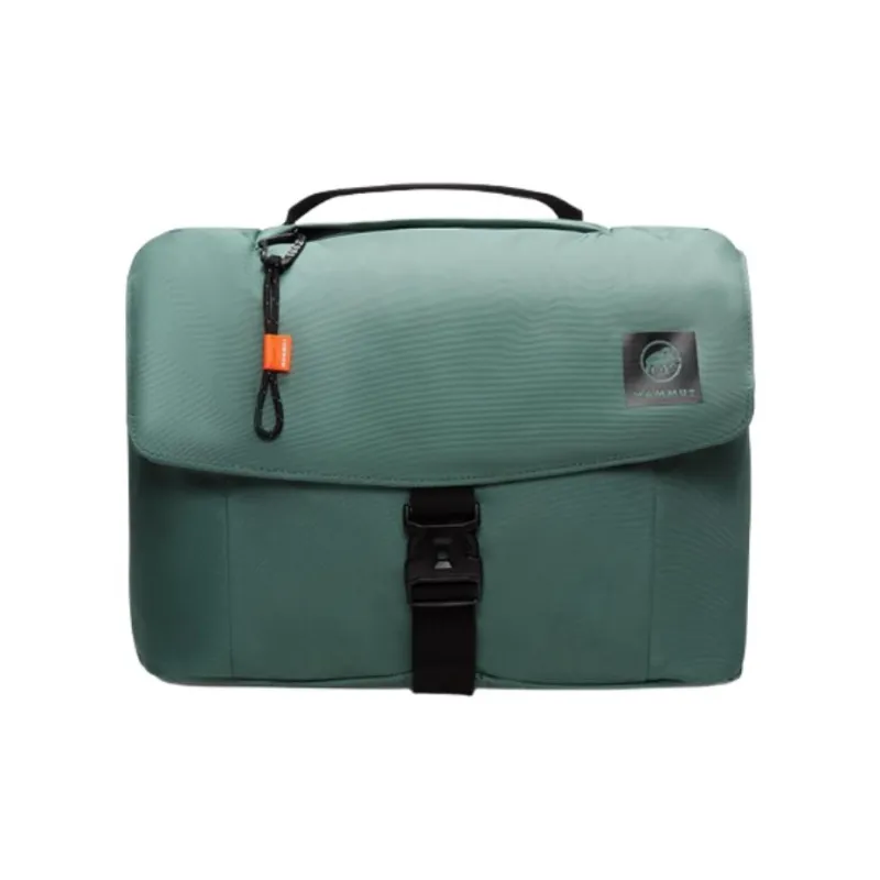 MAMMUT Water-Repellent Material Shoulder Bag Crossbody Bag Handbag Unisex Dark Jade Green-0