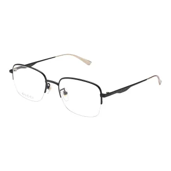 GUCCI Eyeglass Frames Men Gold