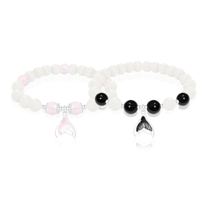 Thuban Ark White Jade Bodhi Bracelets Unisex-5