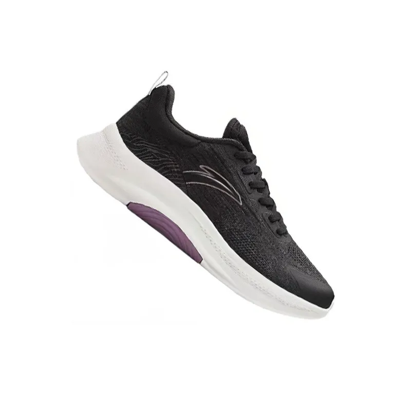 Anta God Walk 5 Anti Slip Wear Resistant Low Top Training Shoes Women's Black-3