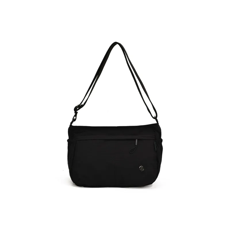 GOBLIN SHARKS 1759 Nylon Shoulder Bag Crossbody Bag Medium Size Unisex Khaki/Green/Purple Black-15