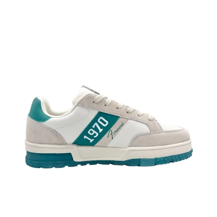 QIANJIN Slip Resistant, Waterproof, Cushioning, Lightweight Low Top Skateboard Shoes Men's Green-4